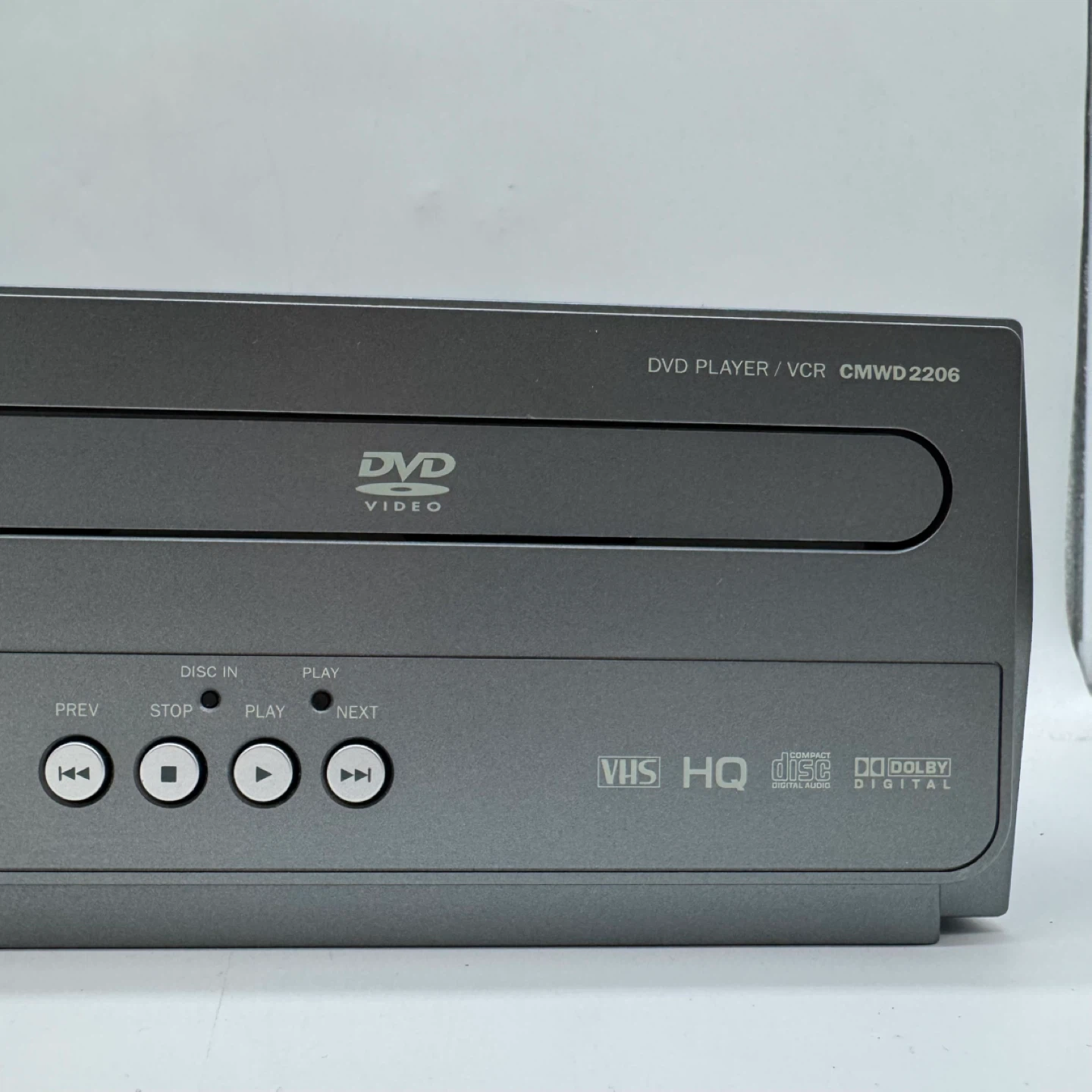Magnavox CMWD2206 DVD VCR Player Recorder Tested No Remote - photo 5