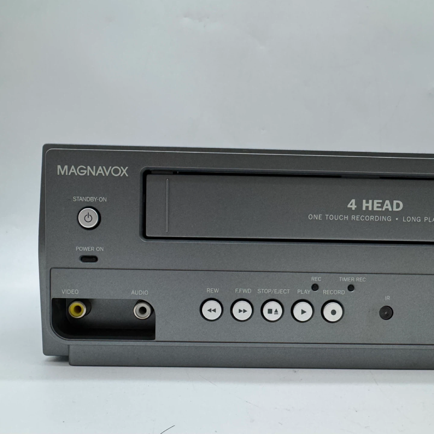 Magnavox CMWD2206 DVD VCR Player Recorder Tested No Remote - photo 2