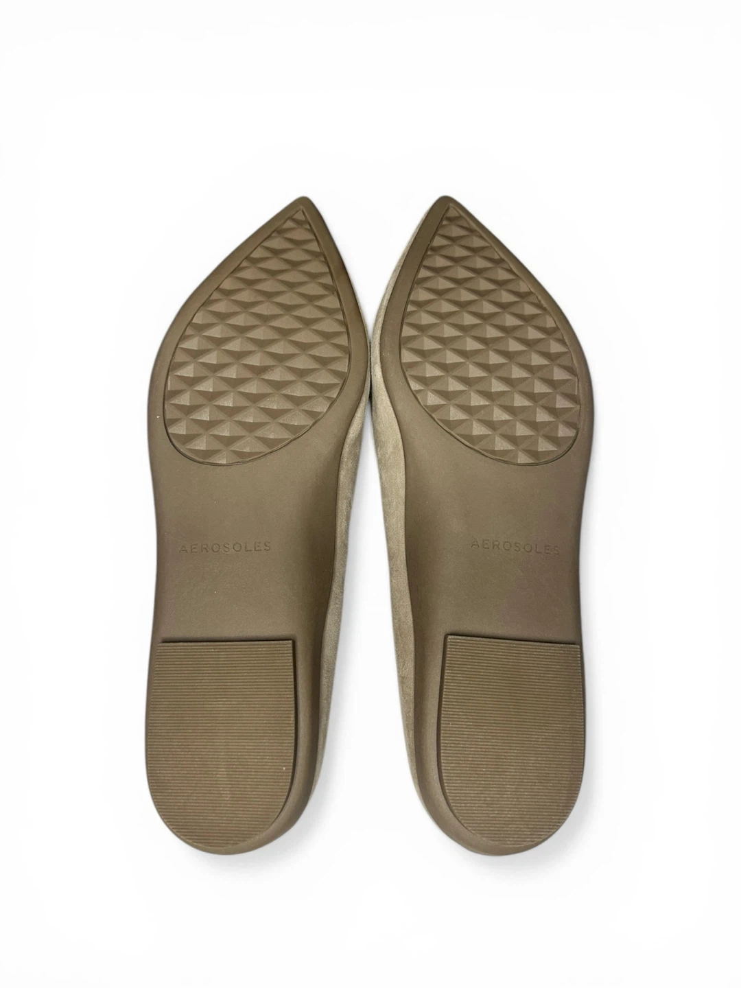 NIB Doran Women’s Taupe Suede Pointed Toe Flats Size 10.5M - photo 5