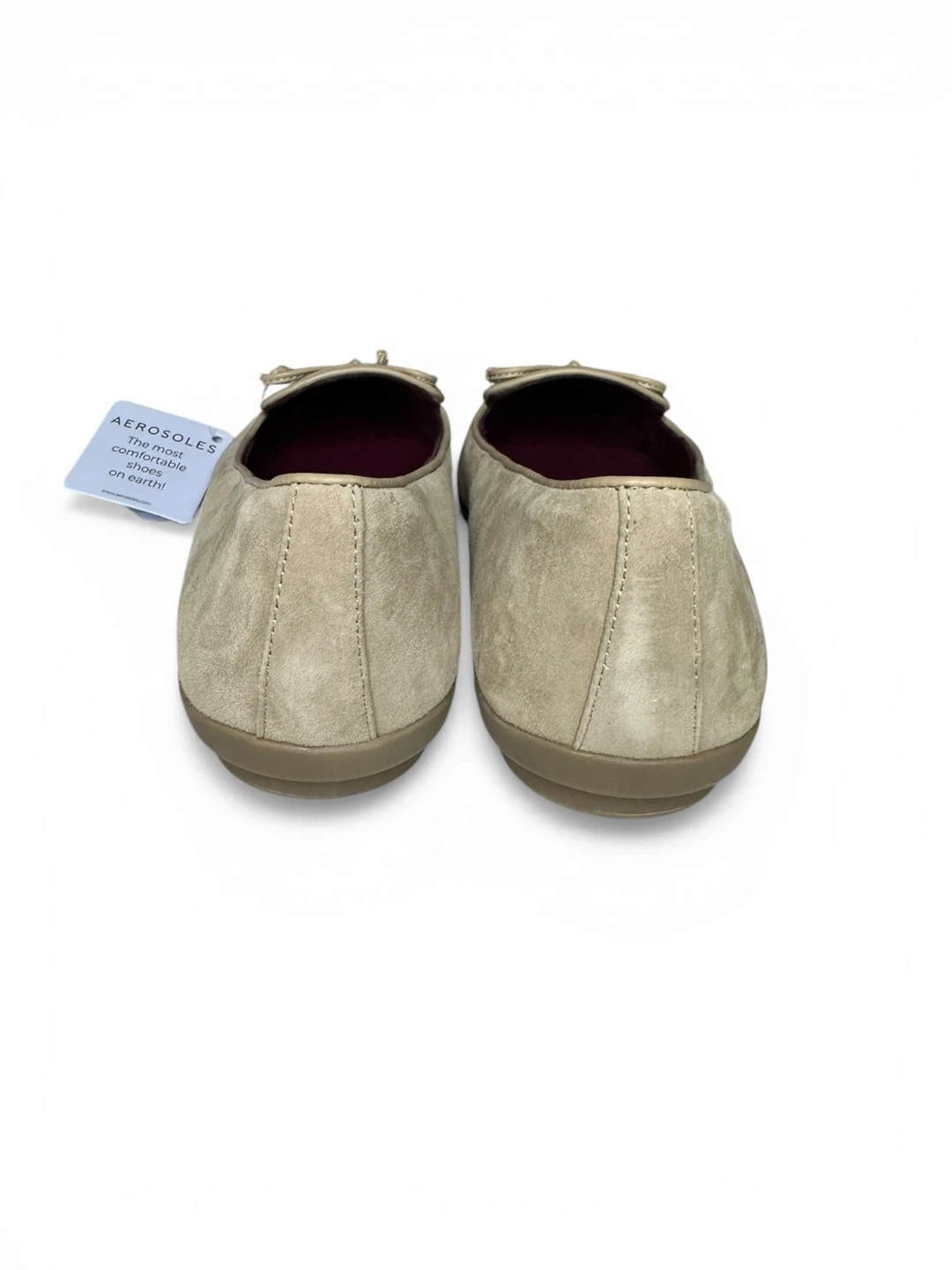 NIB Doran Women’s Taupe Suede Pointed Toe Flats Size 10.5M - photo 4