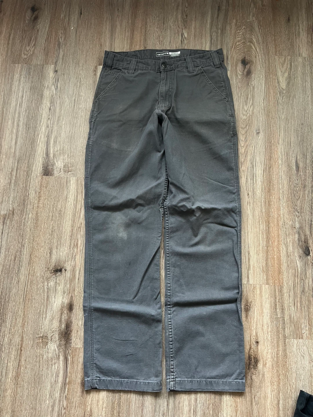 Carhartt Relaxed Fit Work Pants 32x34 Grey - photo 3