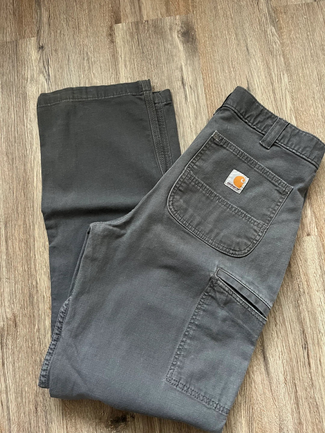 Carhartt Relaxed Fit Work Pants 32x34 Grey