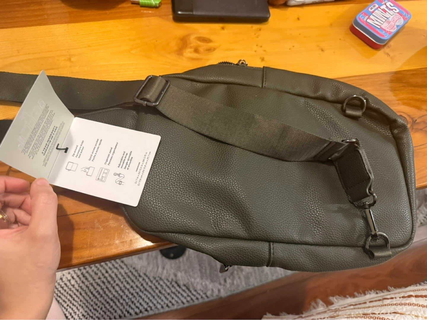 Bugatti Sling Bag - Olive Green - photo 3