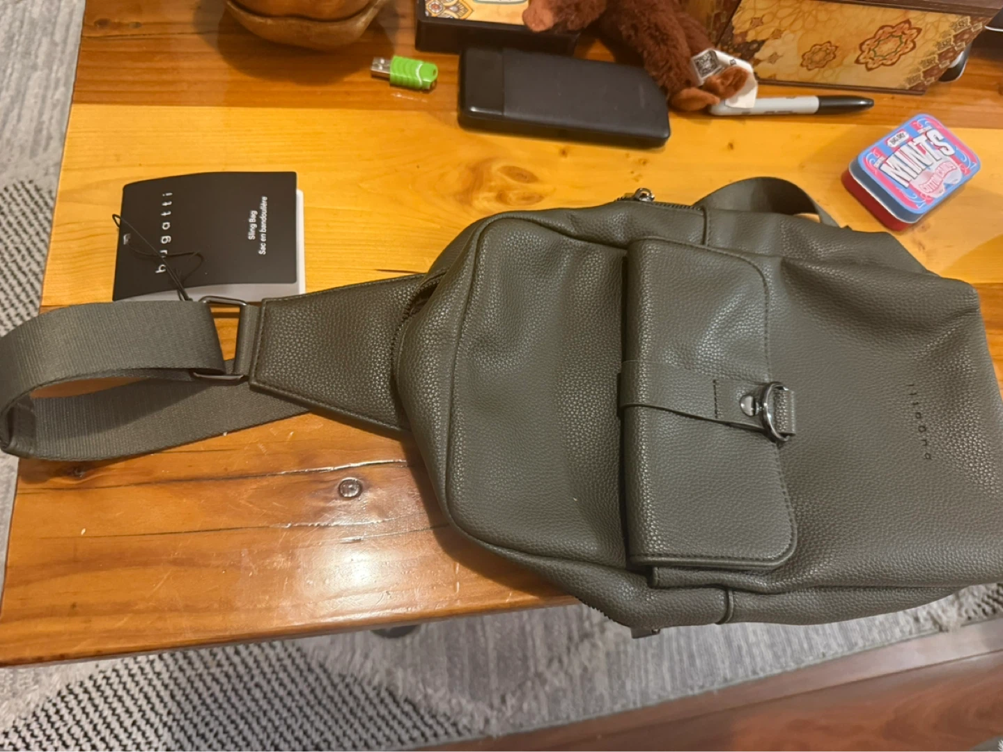 Bugatti Sling Bag - Olive Green