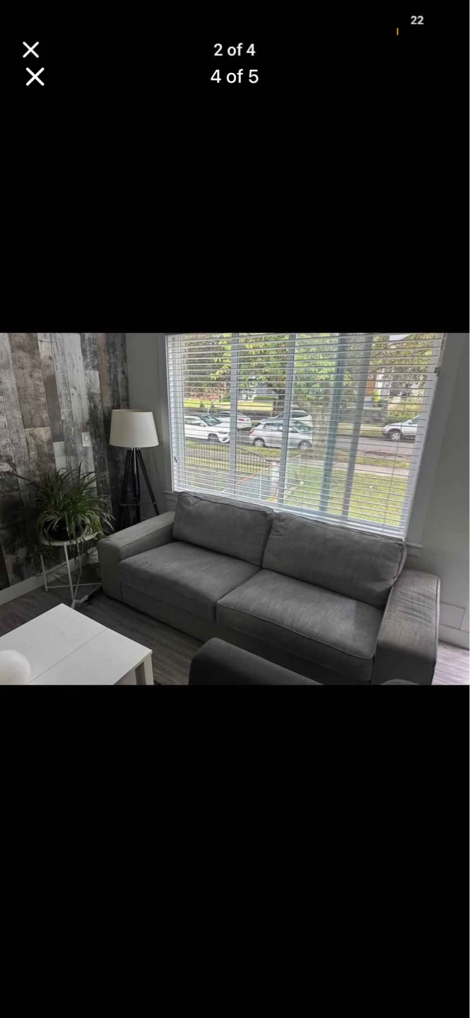 3 Seater IKEA Kivik Sofa