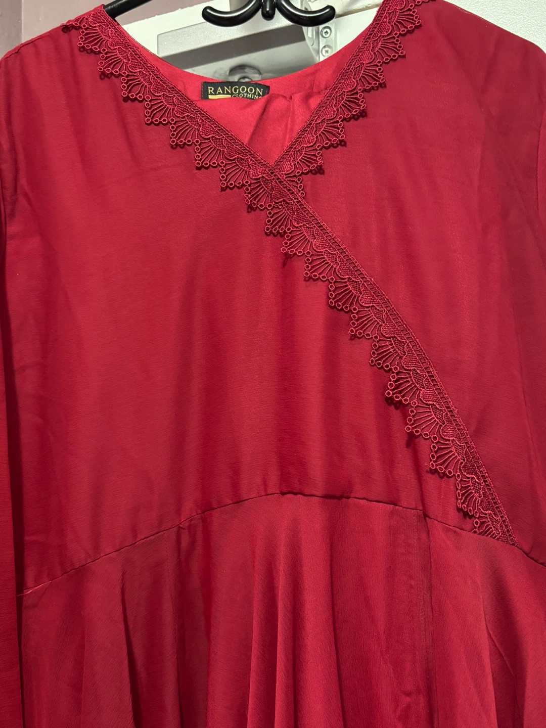 Rangoon Clothing Red Maxi Dress - photo 3
