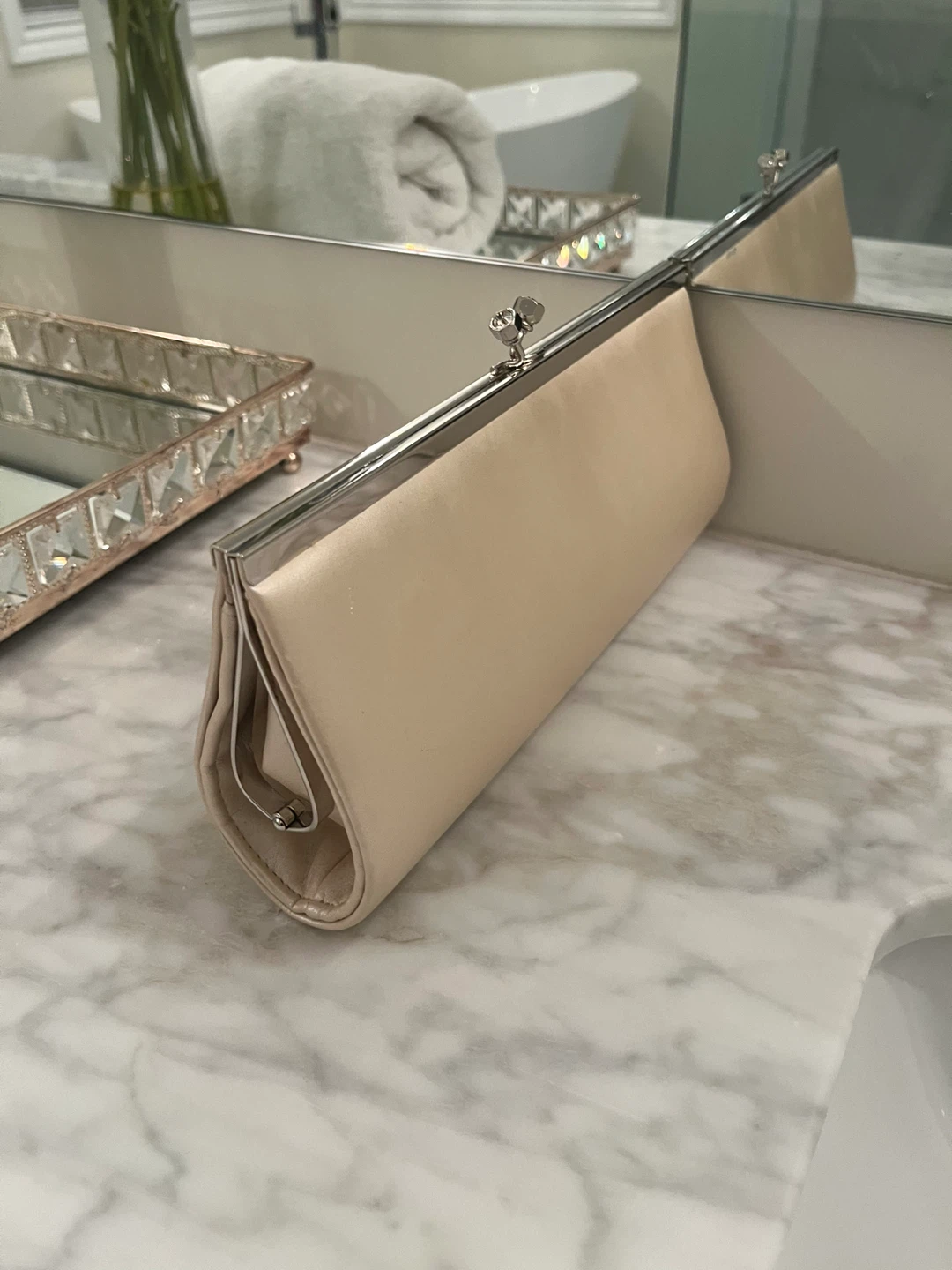 Satin Clutch Purse