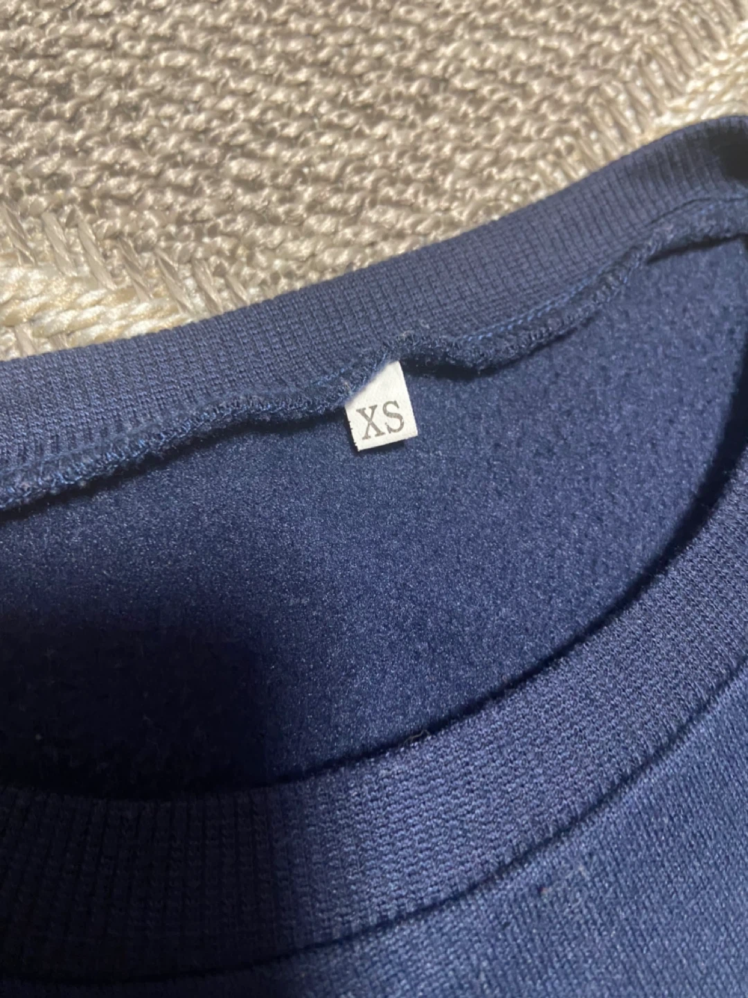 Navy Blue "San Diego" Sweatshirt - Size XS - photo 3