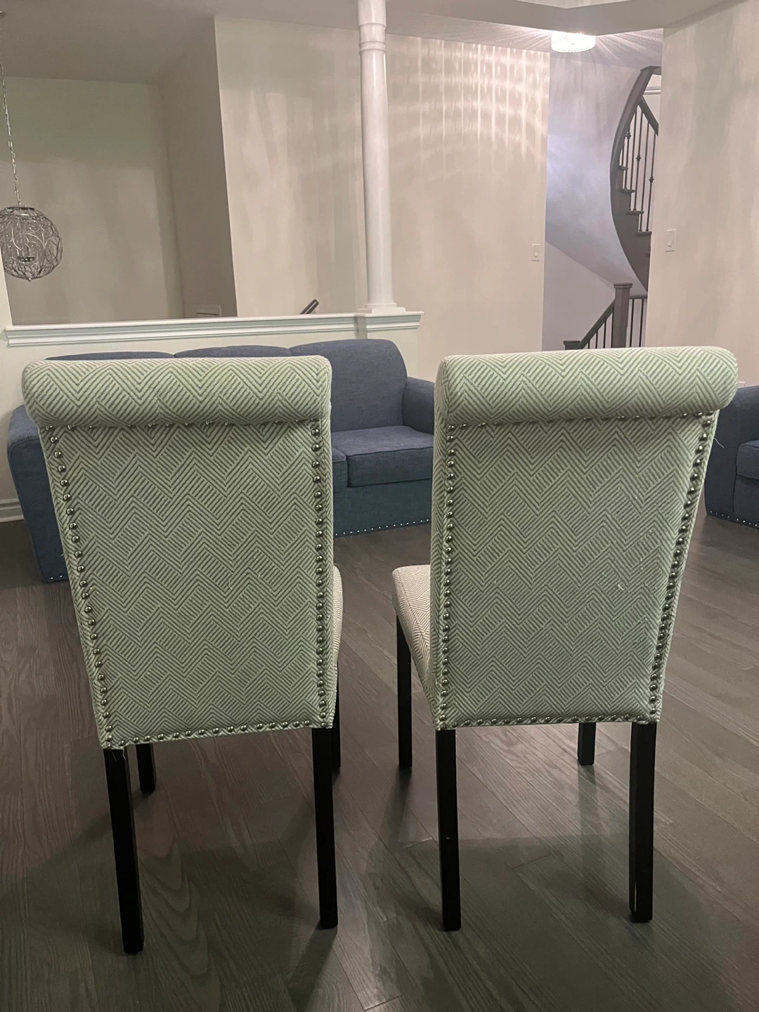 Set of 6 Upholstered Dining Chairs - photo 3