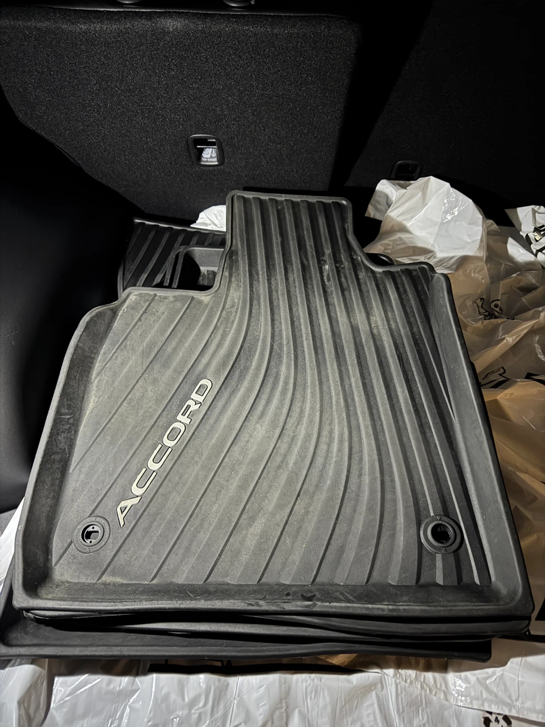 Honda Accord All-Weather Floor Mats, fits 2023-2026 - photo 2