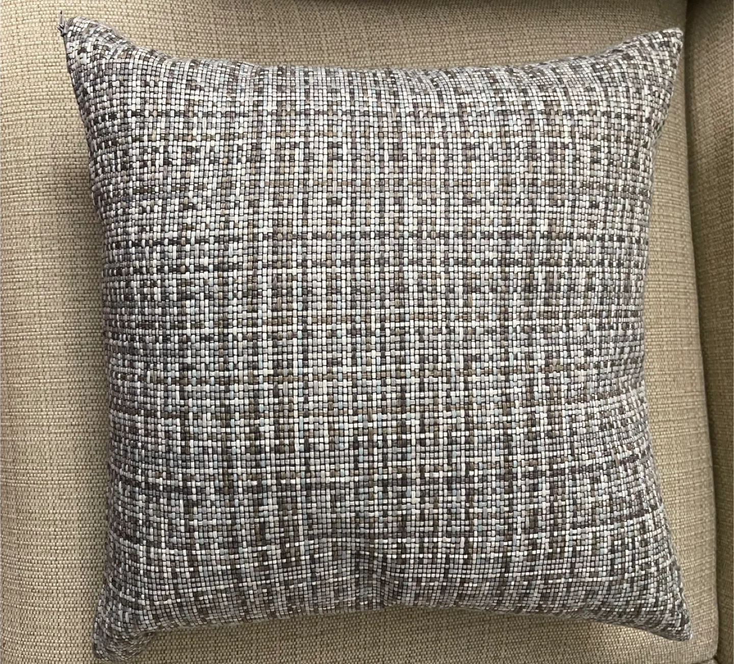 Set of 2 Square Decorative Accent Throw Pillows (Cushions) - photo 5