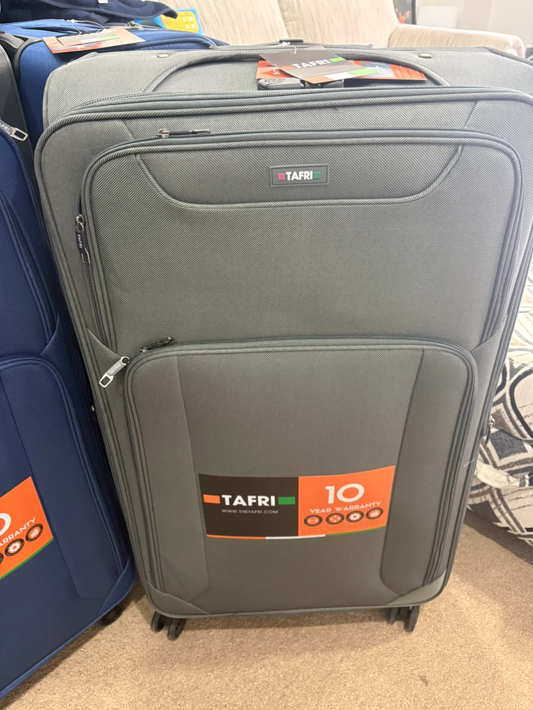 32” fabric soft luggage- Green, Black, Blue, Grey - photo 4