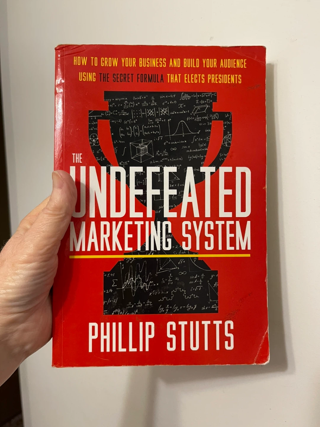 The Undefeated Marketing System Book by Phillip Stutts