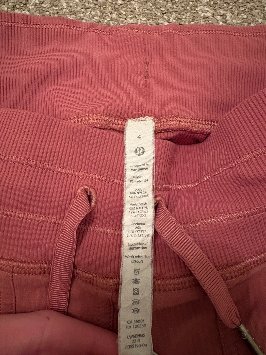 Lululemon Dance Studio Mid-Rise Jogger Pants Size 4 Pink - photo 5