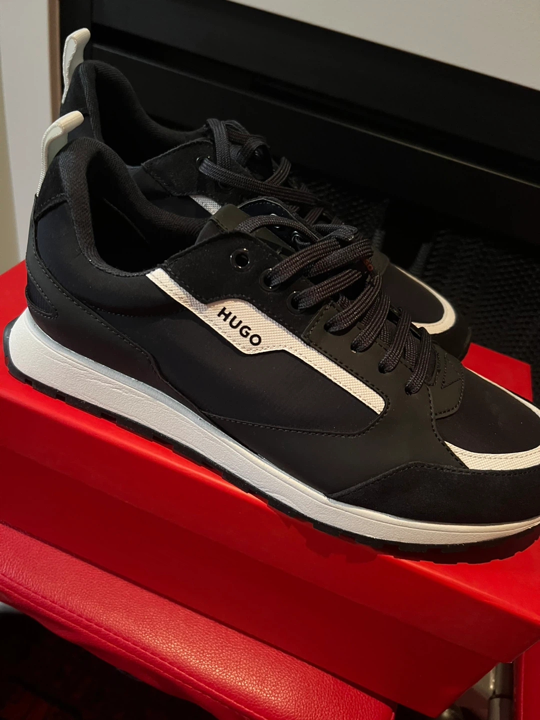 HUGO Men's Black Sneakers - photo 3
