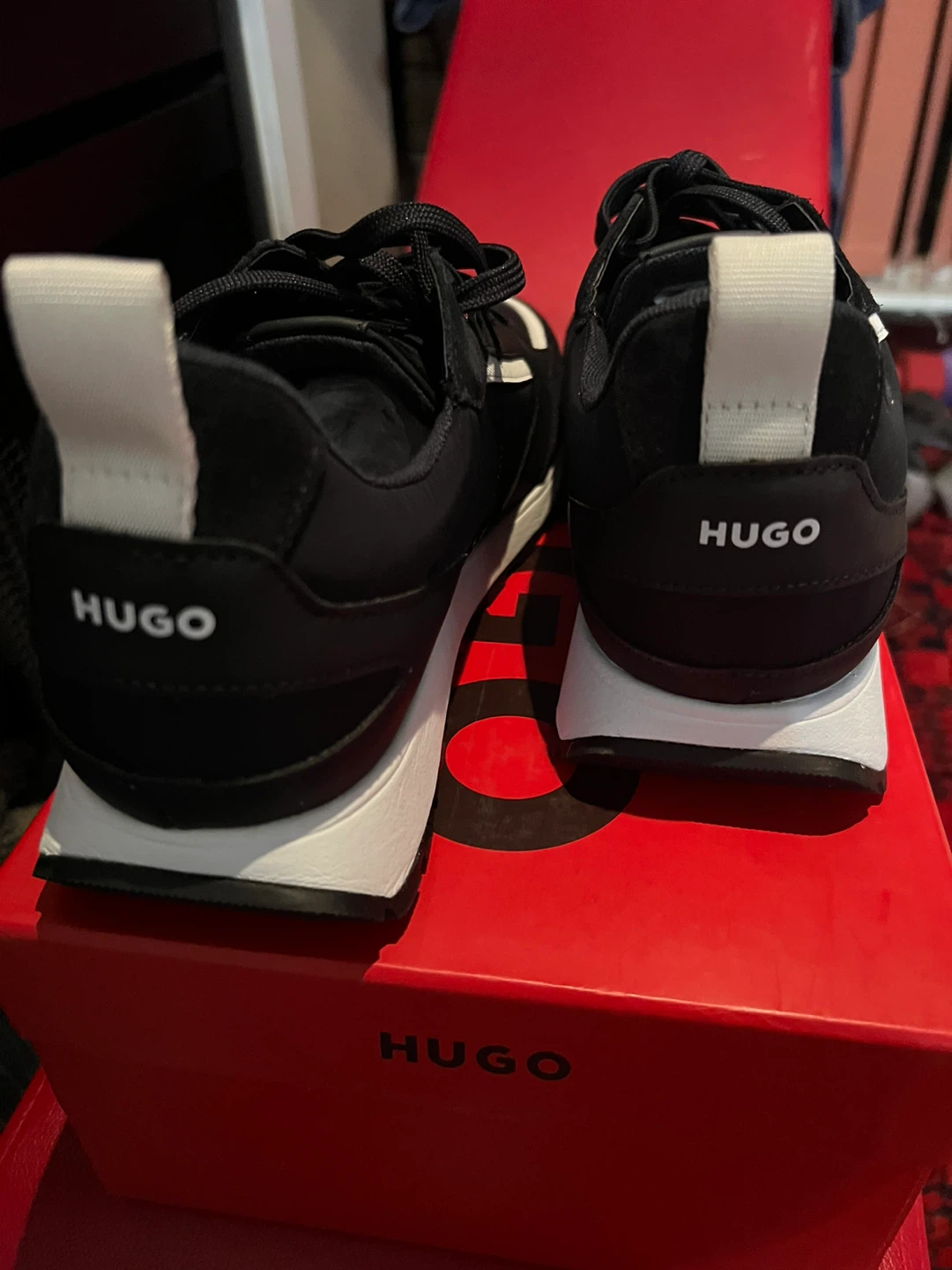 HUGO Men's Black Sneakers - photo 5