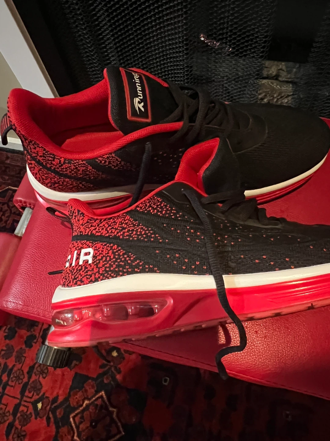 Running Shoes - Black and Red - photo 4