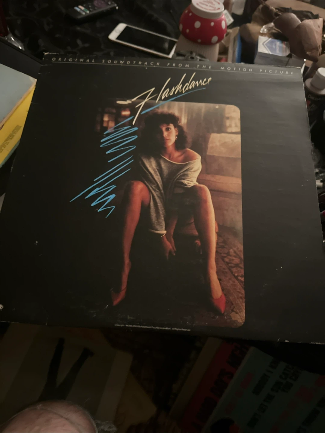 Flashdance Soundtrack 12" Vinyl LP 1983 Kim Carnes Donna Summer