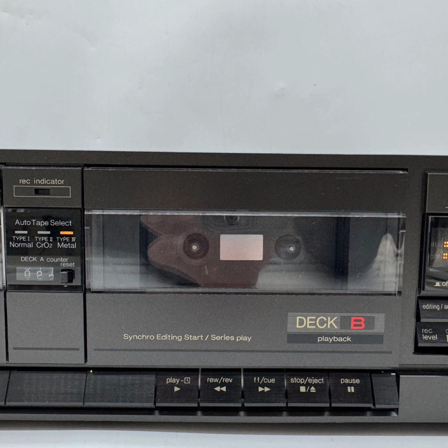 Technics RS-T130 Double Cassette Deck Tested, Both Side Working - photo 3