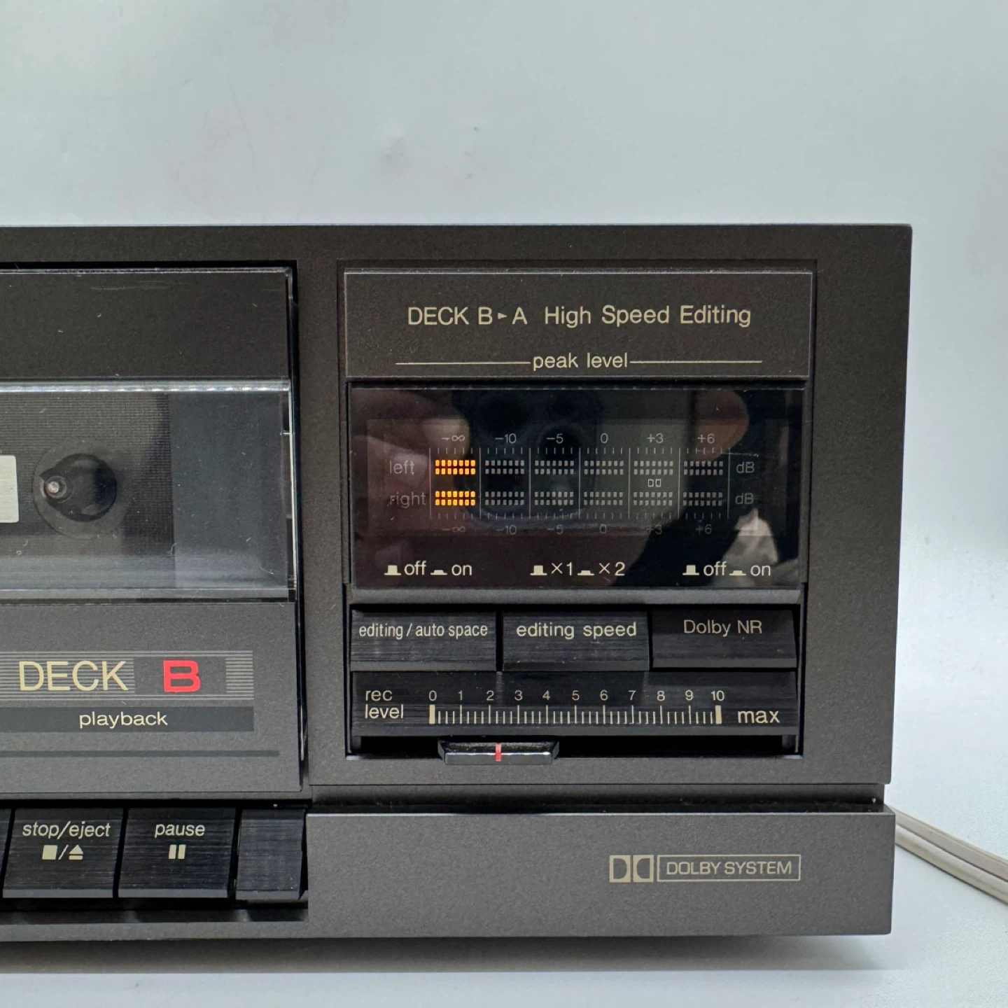 Technics RS-T130 Double Cassette Deck Tested, Both Side Working - photo 4