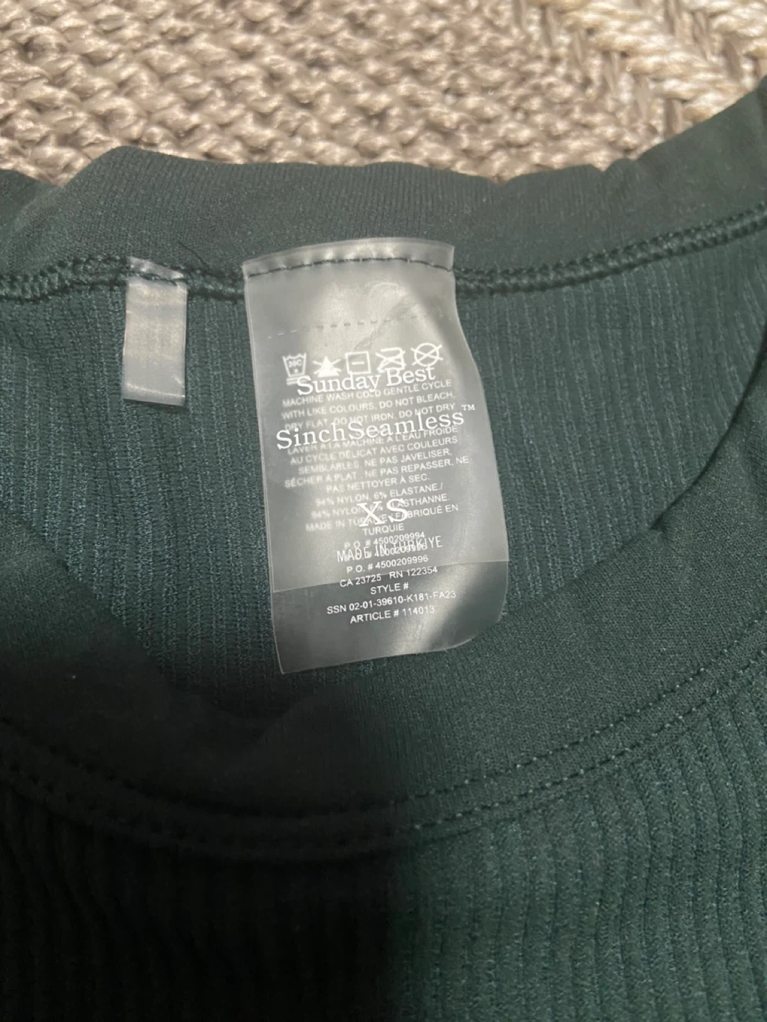 Sunday Best Seamless T-Shirt - Dark Green - photo 3