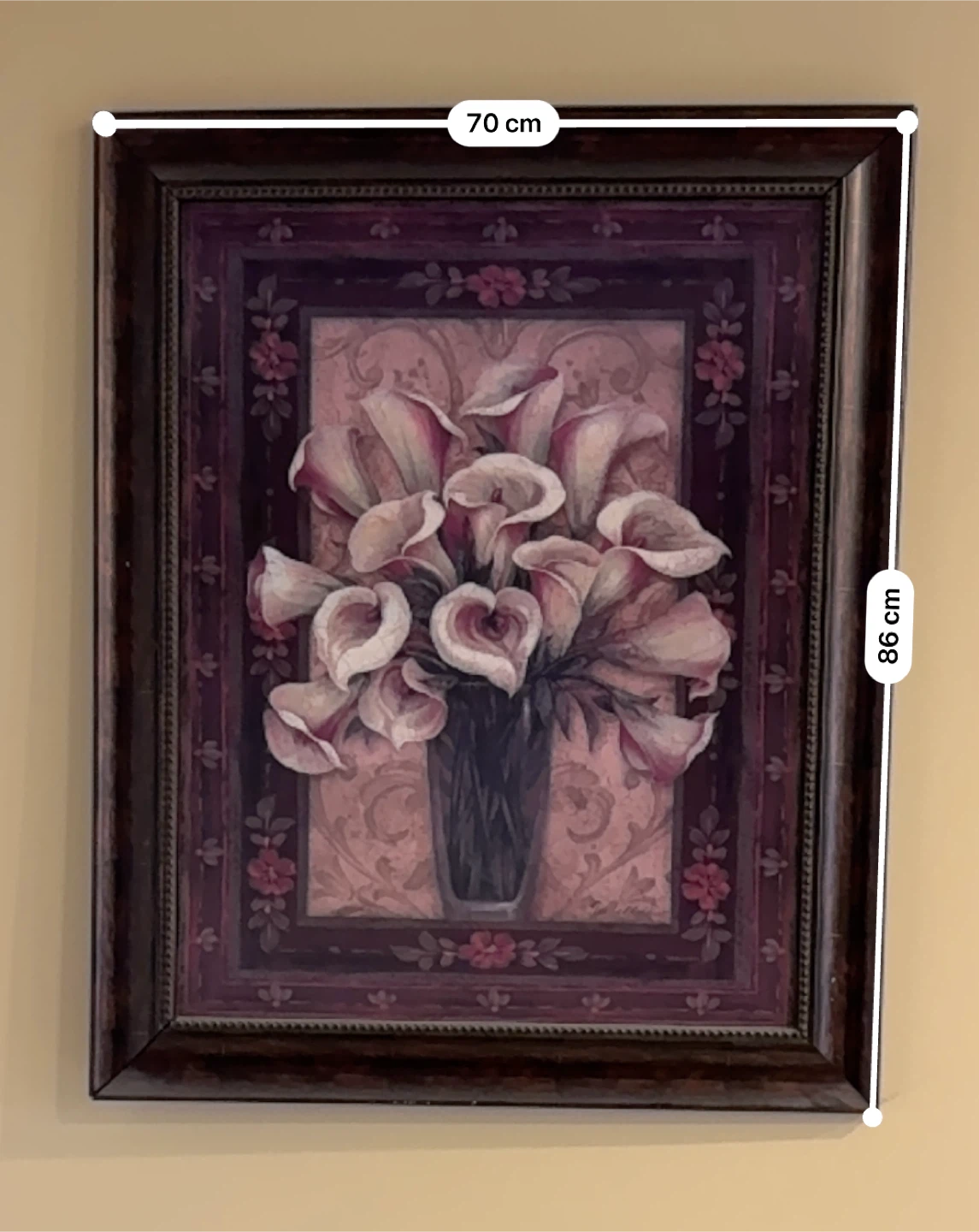 Framed Floral Wall Art