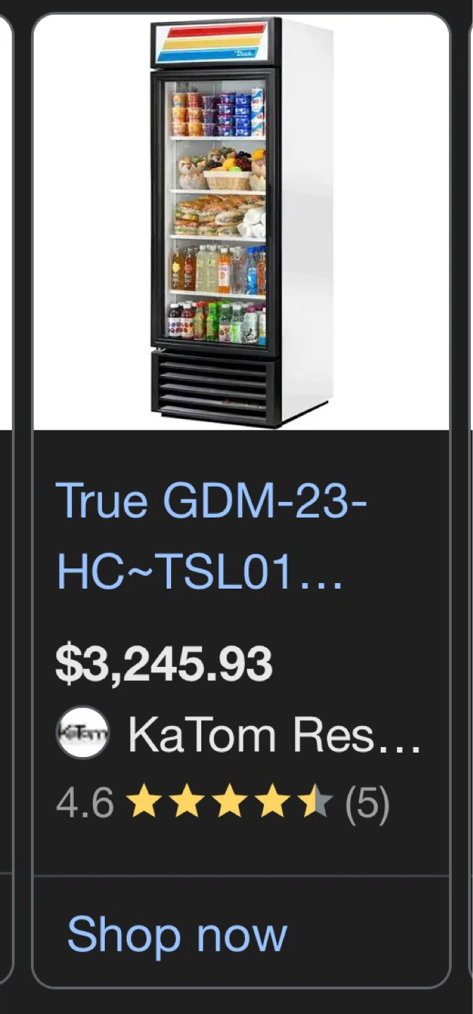 True Refrigerated Display Merchandiser - photo 3