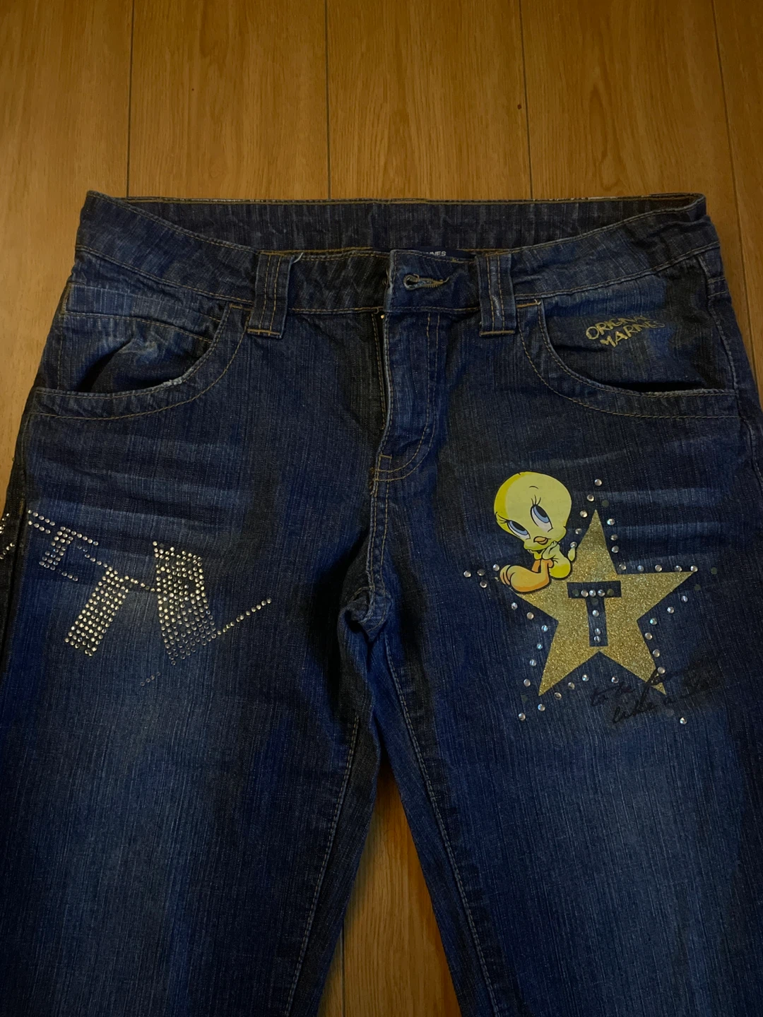 Tweety Bird Star Denim Jeans - photo 3