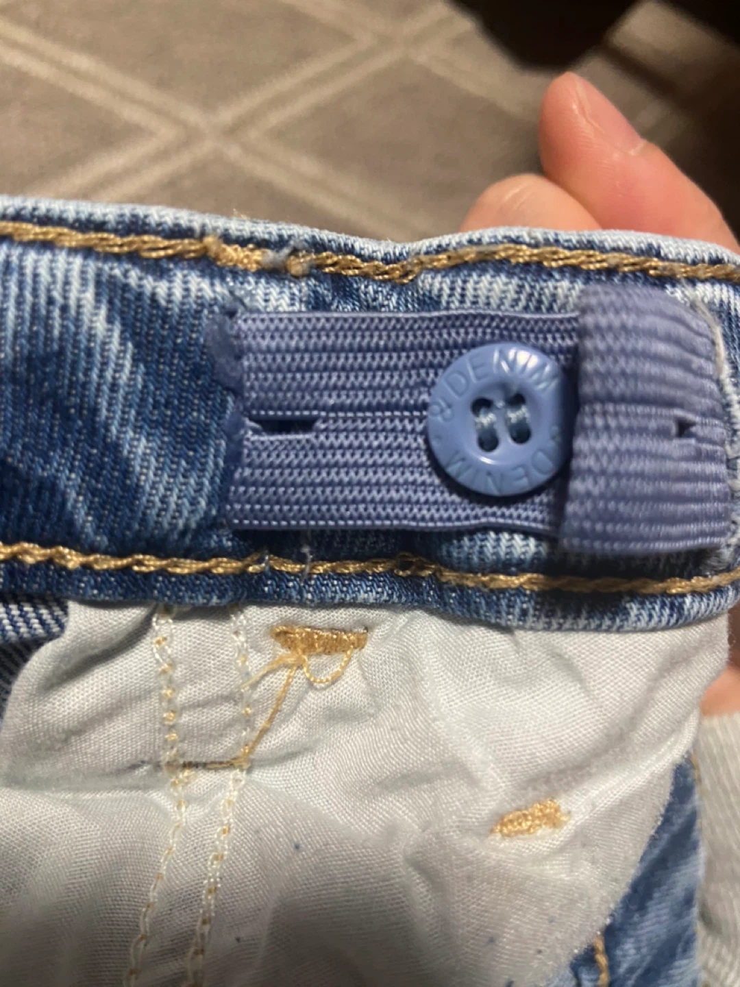 H&M Relaxed Fit High Waist Denim Jeans - Kids Size 11-12 - photo 5