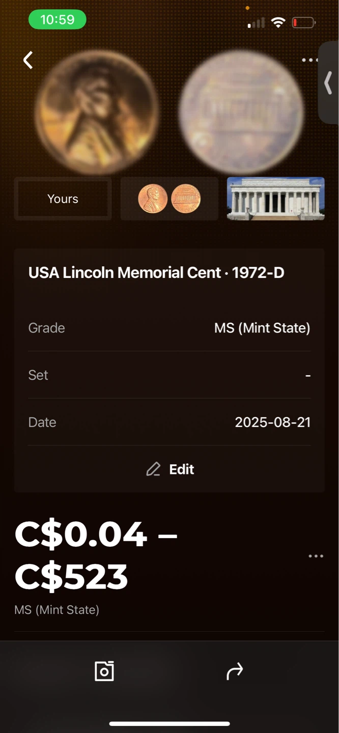 Collection of Lincoln Memorial Cents - photo 4