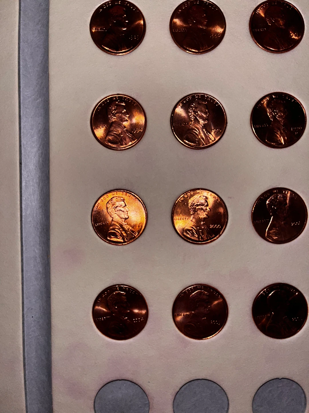 Collection of Lincoln Memorial Cents - photo 3