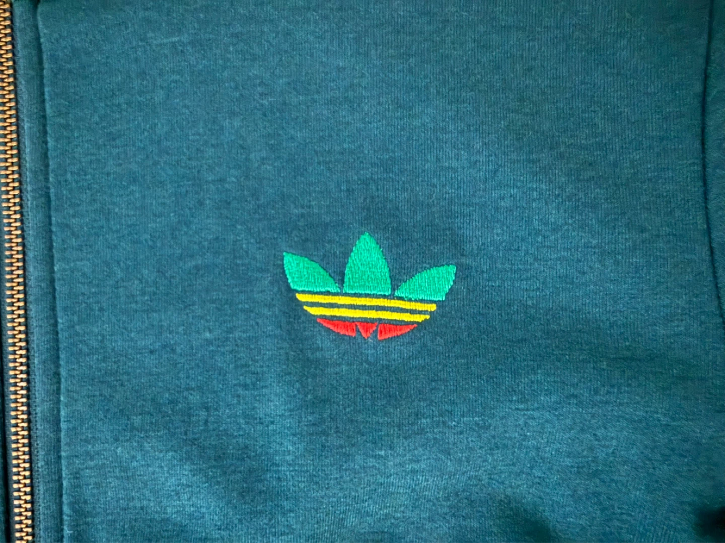 RARE Adidas Originals 2007 Bob Marley Tuff Gong Track Top Jacket - photo 4