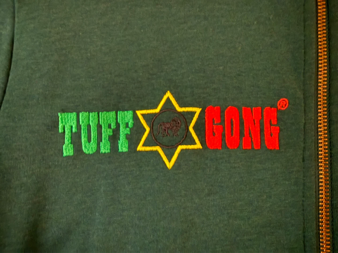 RARE Adidas Originals 2007 Bob Marley Tuff Gong Track Top Jacket - photo 3