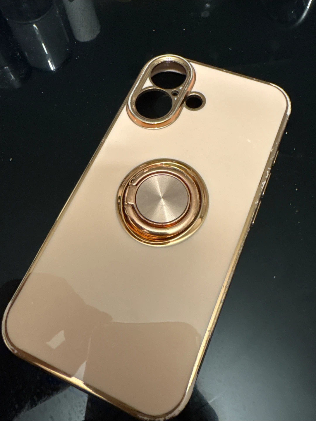 iPhone 16 Phone Case with Ring Holder