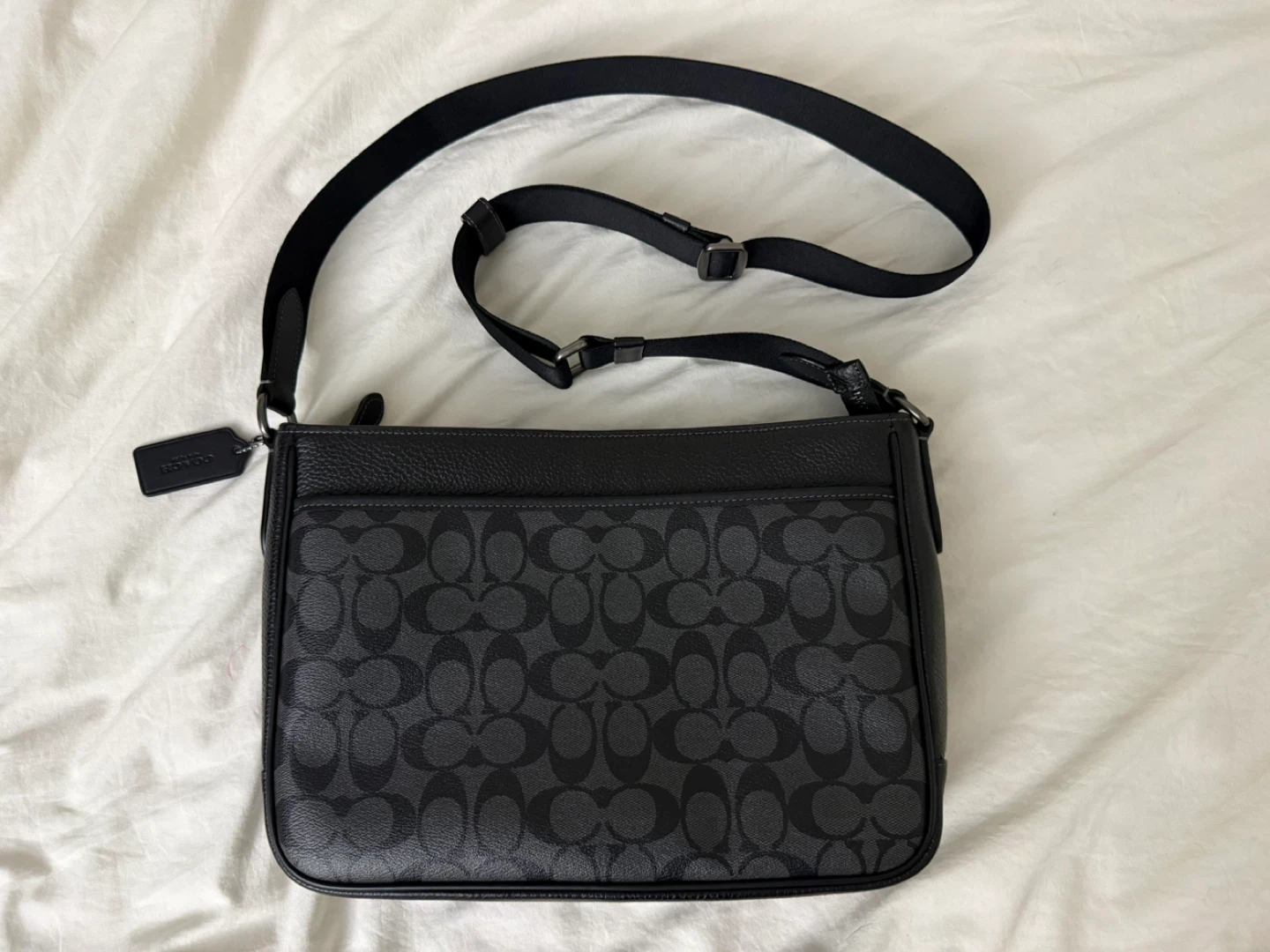 Coach District Crossbody Bag Charcoal/Black - photo 2