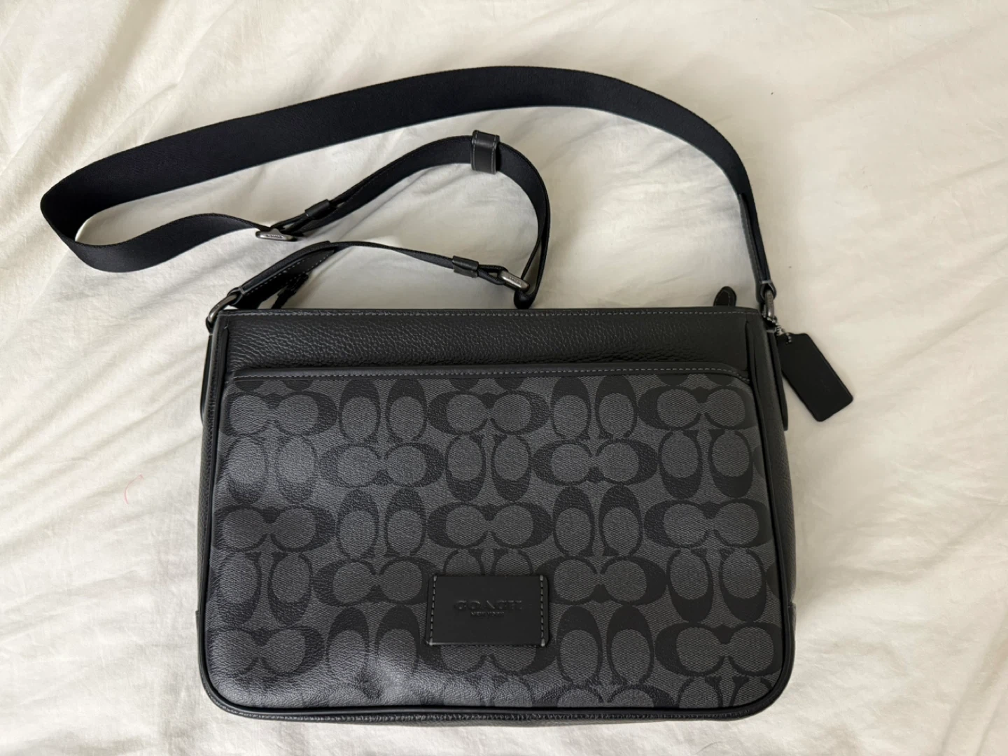 Coach District Crossbody Bag Charcoal/Black