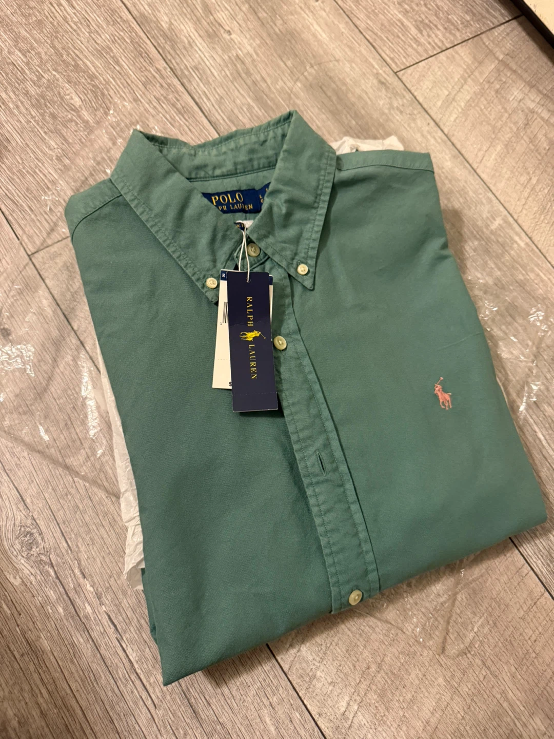 Polo Ralph Lauren Button-Down Shirts (Green & Pink) - photo 3