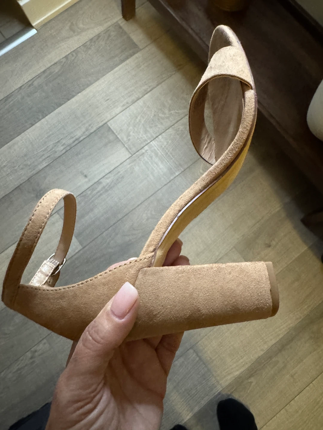 A New Day Women's Block Heel Sandal - Tan - photo 2