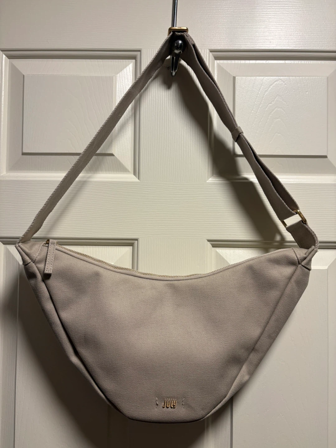 July Everyday Crescent Bag - Natural/Beige