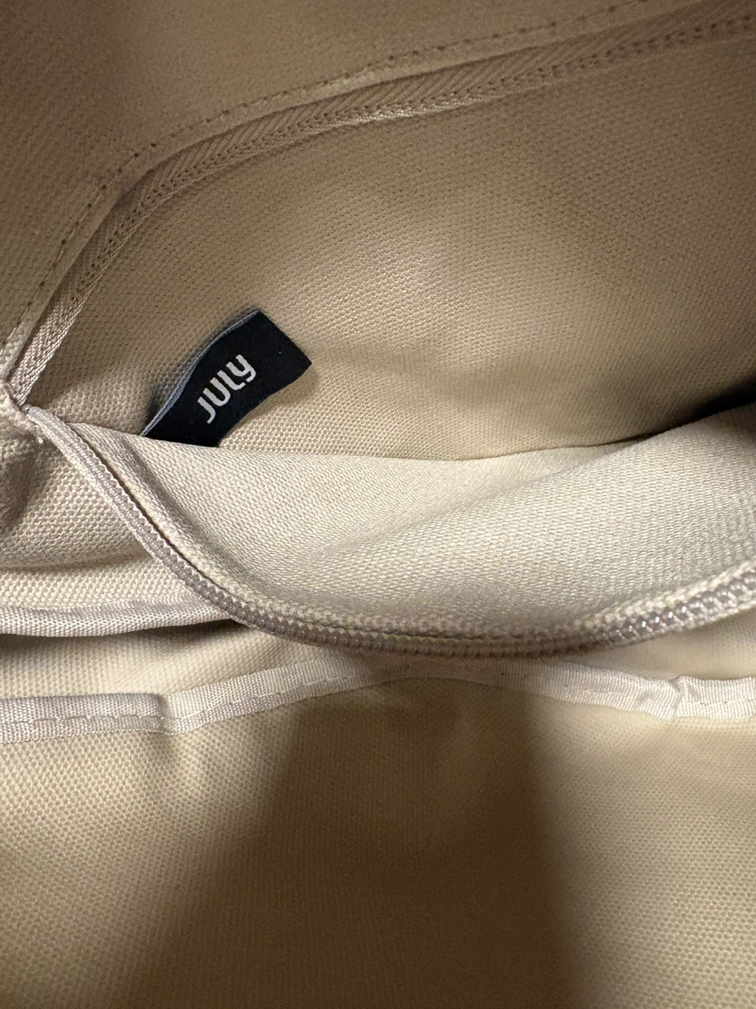 July Everyday Crescent Bag - Natural/Beige - photo 5
