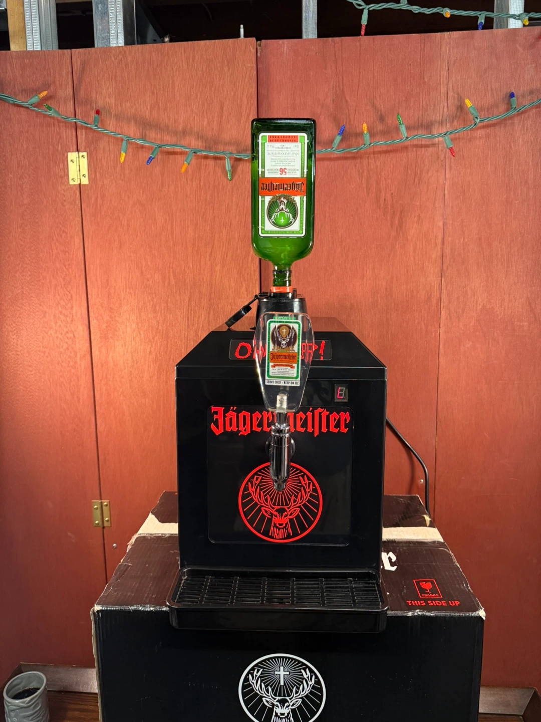 Jagermeister Tap Machine 3 JEMUS Bottle Shot Dispenser Cooler