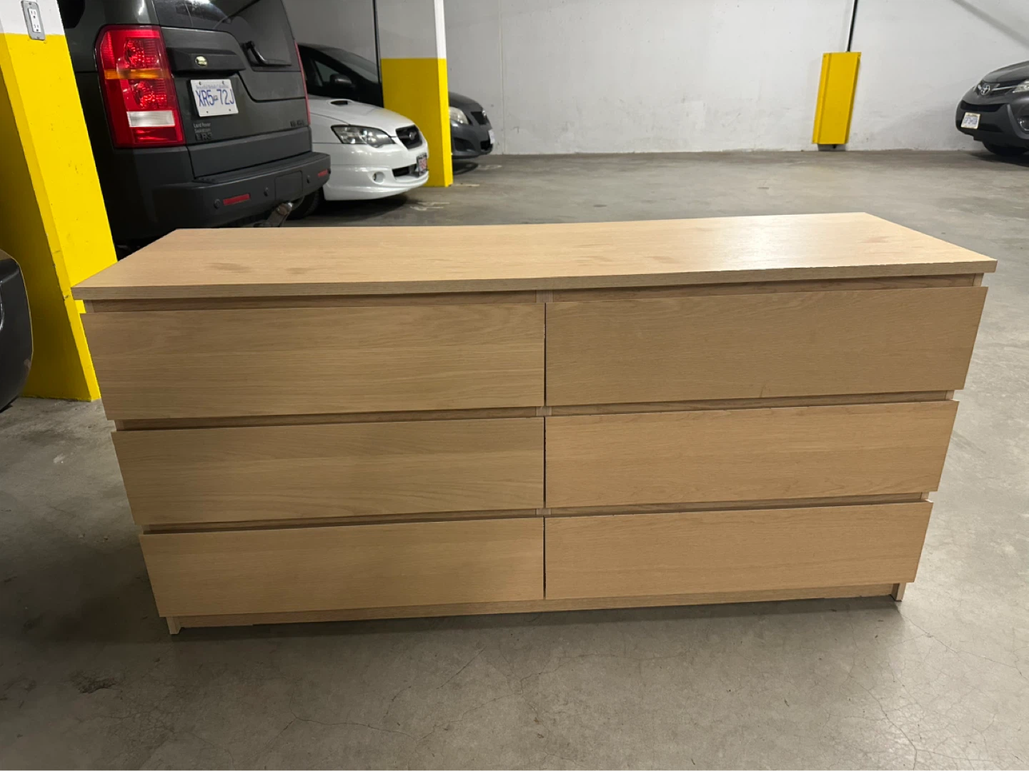 Ikea 6 drawers dresser *FREE DELIVERY