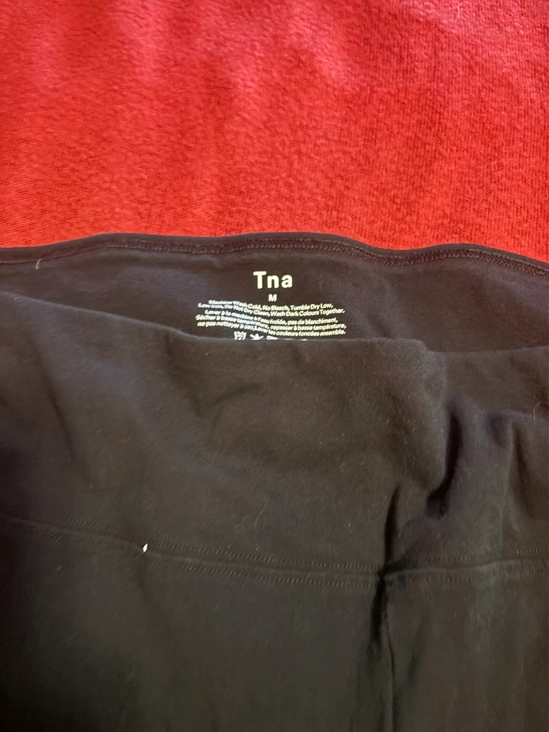 Tna Black Leggings Size M - photo 2