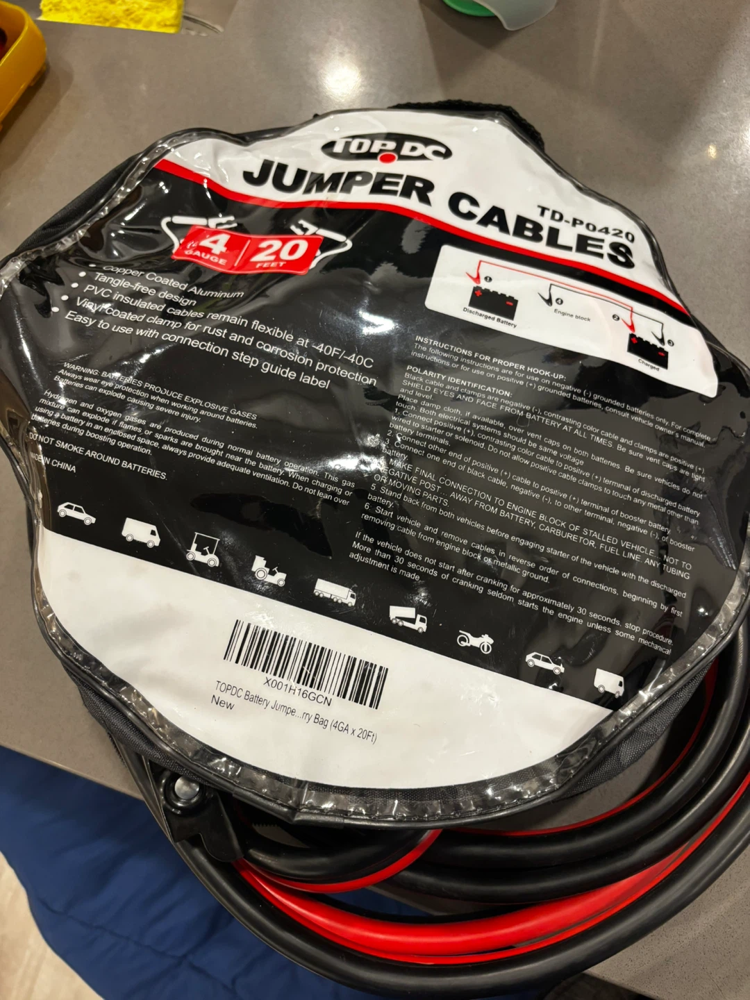 Jumper Cables 20ft
