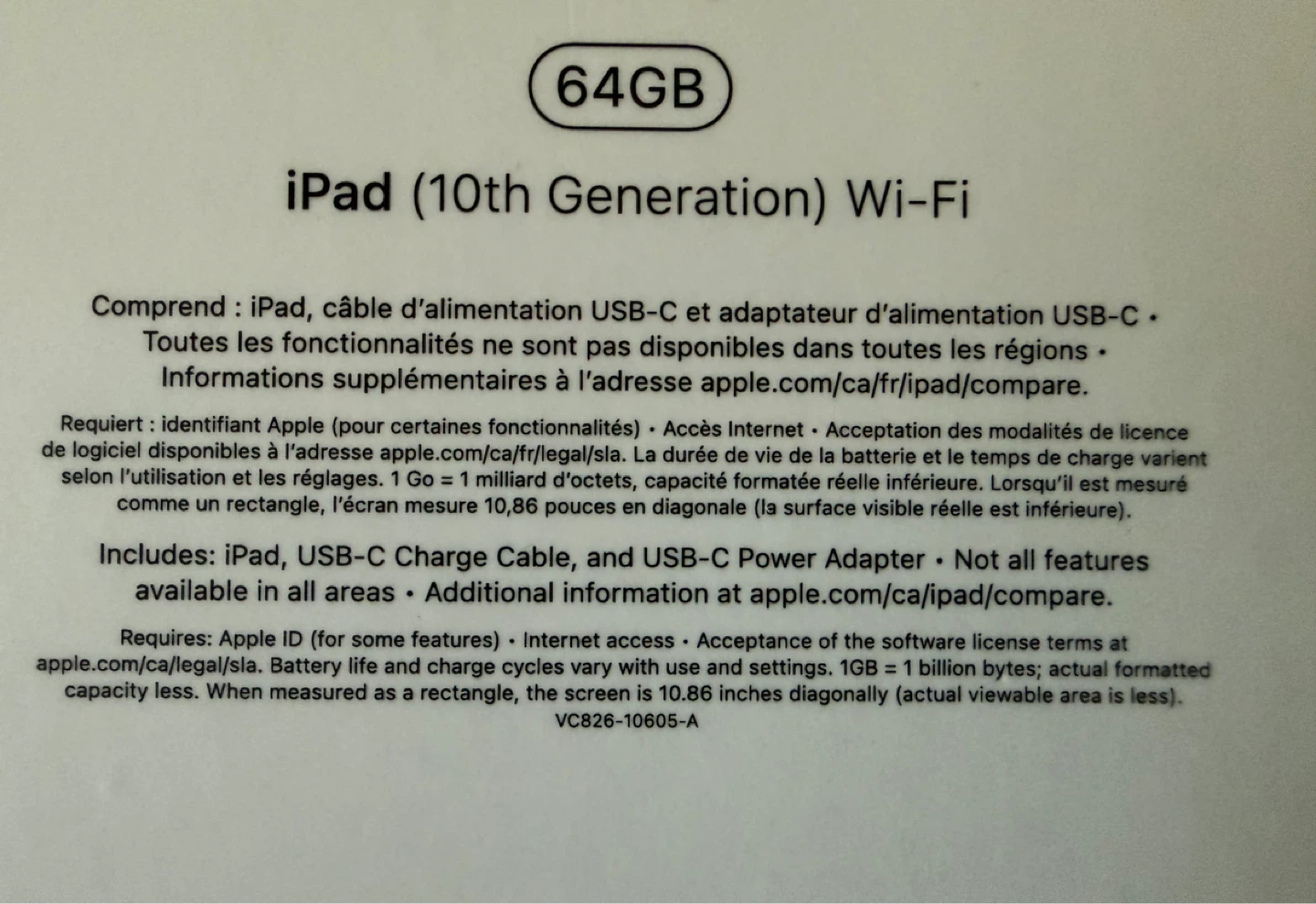 Apple iPad (10th Generation) Wi-Fi 64GB - Blue - photo 4