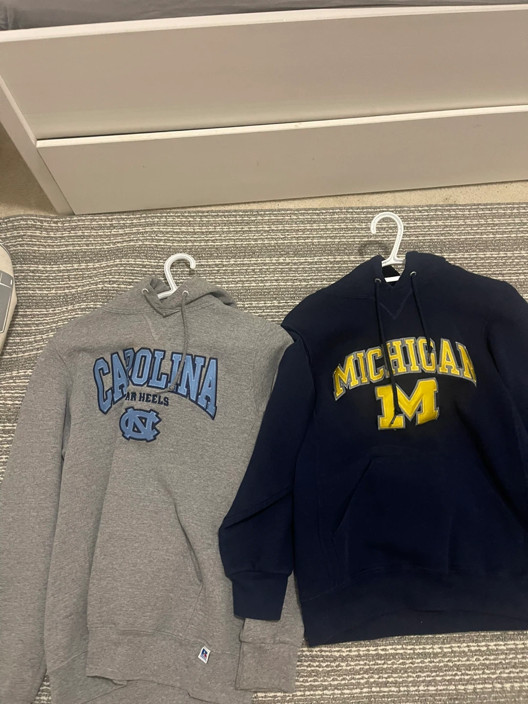 Michigan and Carolina hoodie