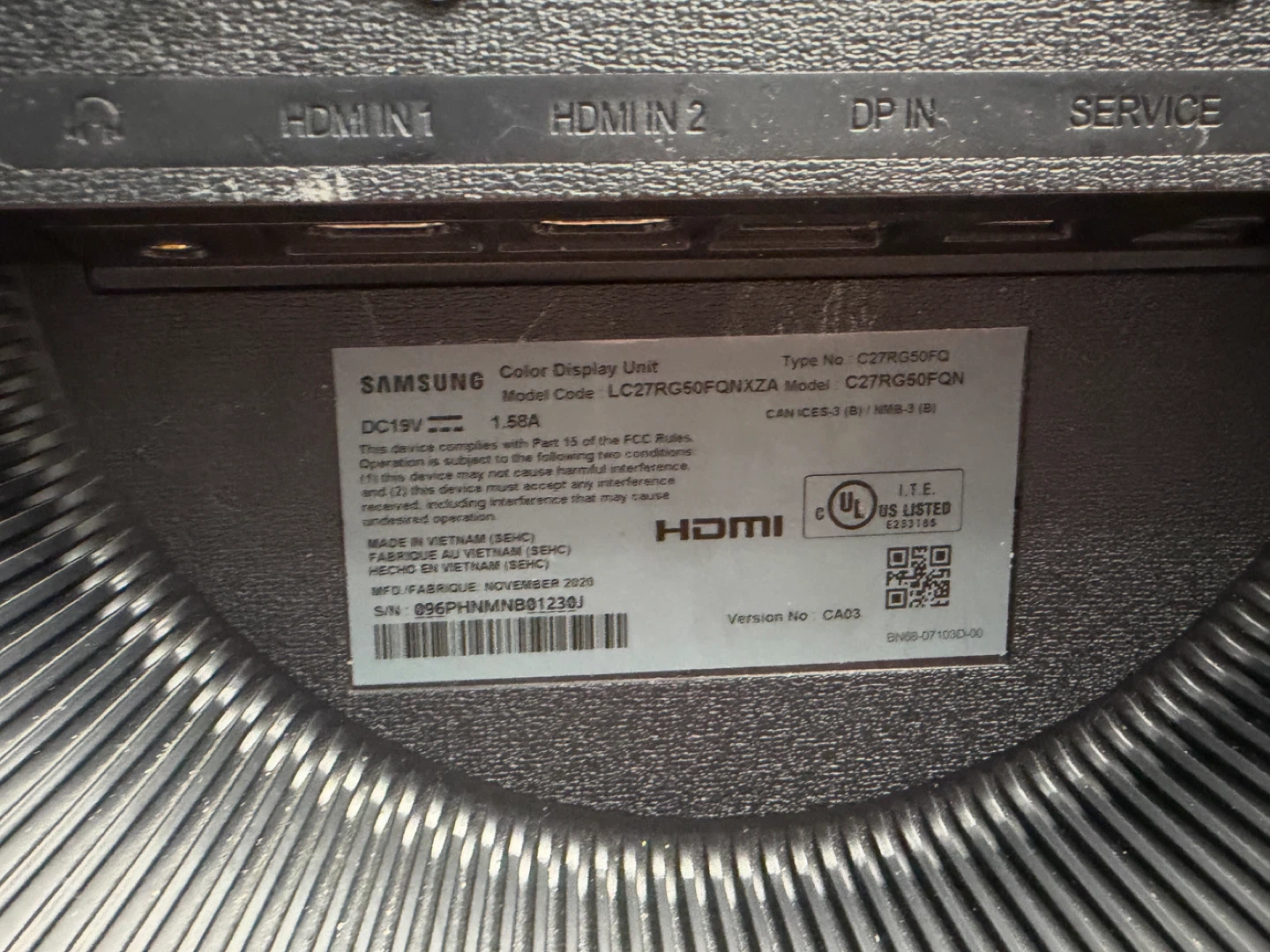 27 in 1080p amusing curved gaming monitor - photo 3