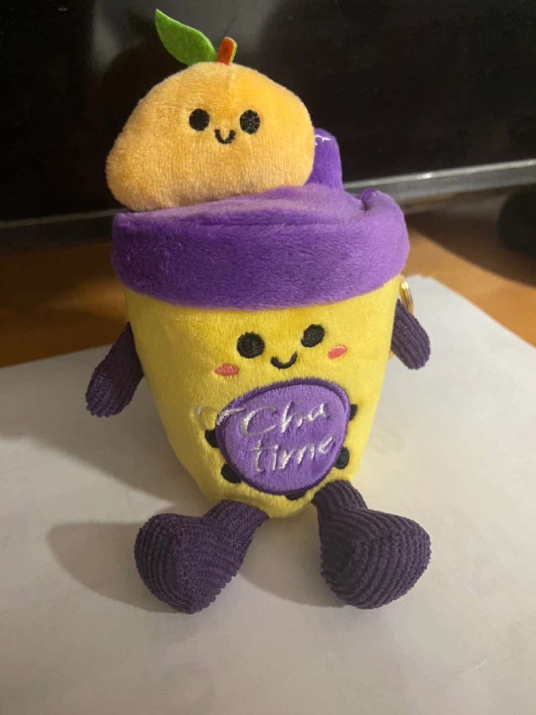 Mango Boba Keychain - Cha Time 20th Anniversary Exclusive