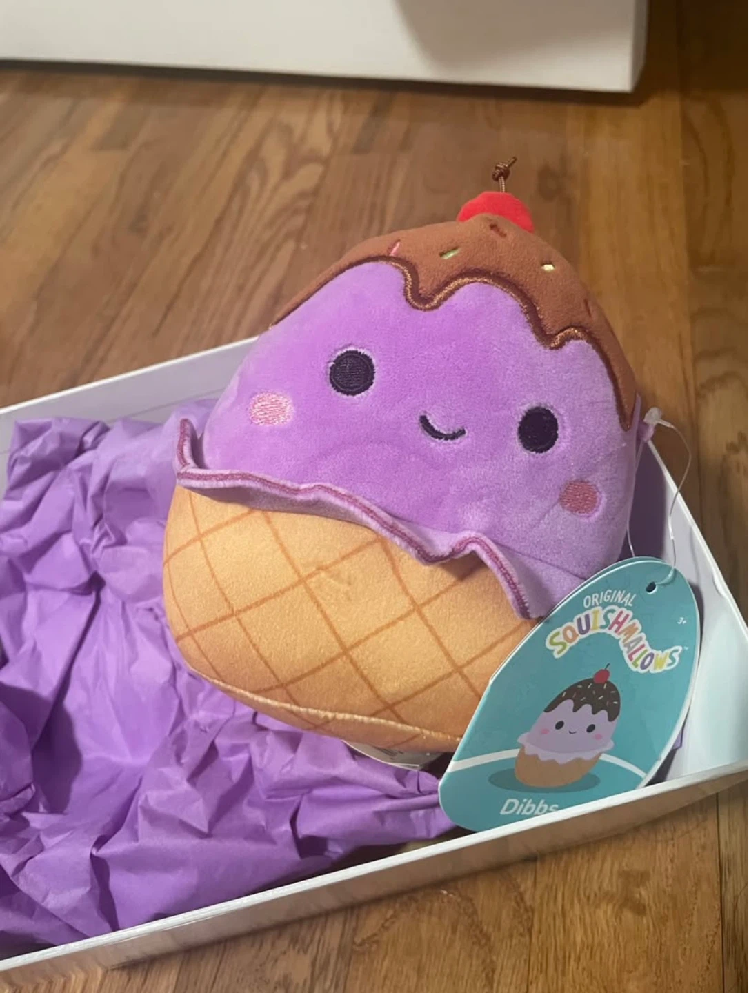 Squishmallows Dibbs Ice Cream Plush Toy
