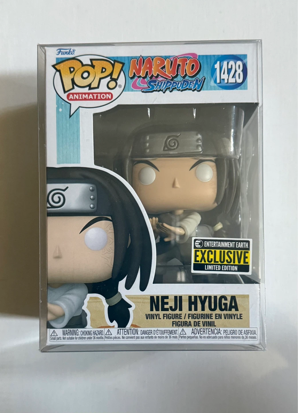 Funko Pop! Naruto Shippuden Neji Hyuga 1428 Vinyl Figure